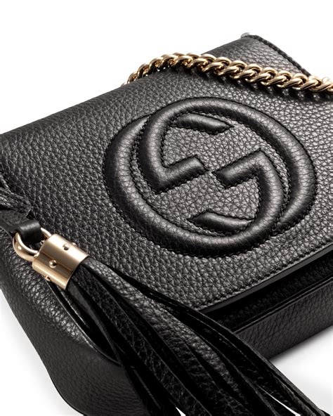 handles straps for men's gucci cross body bags|Gucci leather handbags.